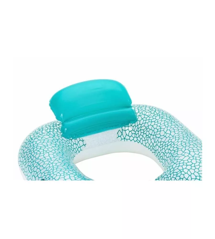 POLTRONA GONFIABILE CON PORTABICCHIERE E MANIGLIE PER PISCINA BESTWAY "FLIP PILLOW"  102X94 CM